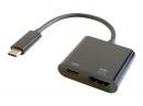 GOPPA GP-CHDH/B USB Type-C HDMI変換アダプター（PD充電対応） ブラック