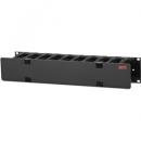 シュナイダーエレクトリック(旧APC) AR8600A Horizontal Cable Manager、2U x 4” Deep、Single-Sided with Cover