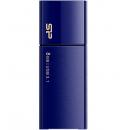 Silicon Power(シリコンパワー) SP008GBUF3B05V1D USB3.0フラッシュメモリ Blaze B05 Series 8GB ネイビー スライド式 5年保証