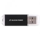 Silicon Power(シリコンパワー) SP032GBUF2M01V1K USBフラッシュメモリ ULTIMA-II I-Series 32GB ブラック 永久保証