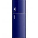 Silicon Power(シリコンパワー) SP032GBUF2U05V1D USB2.0フラッシュメモリ Ultima U05 Series 32GB ネイビー スライド式　5年保証