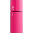 Silicon Power(シリコンパワー) SP032GBUF2U05V1H USB2.0フラッシュメモリ Ultima U05 Series 32GB ピンク スライド式　5年保証