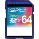 Silicon Power(シリコンパワー) SP064GBSDXCU1V10 【UHS-1対応】SDXCカード 64GB Class10 プロモデル 読込85MB/s 書込40MB/s（最大値）5年保証