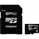 Silicon Power(シリコンパワー) SP064GBSTXDU3V10SP 【UHS-1対応】microSDXCカード 64GB Class10 UHS Class3 読込90MB/s 書込80MB/s（最大値）