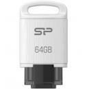 Silicon Power(シリコンパワー) SP064GBUC3C10V1W USB3.1フラッシュメモリ Type-C対応 Mobile C10 64GB ホワイト