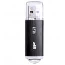 Silicon Power(シリコンパワー) SP128GBUF3B02V1K USB3.1フラッシュメモリ Blaze B02 Series 128GB ブラック キャップ ストラップホール付き5年保証