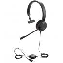 Jabra 5393-829-309 Jabra USBヘッドセット USB-A 3.5mmジャック 片耳 UC認定 「Jabra EVOLVE 30 II UC Mono」