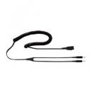 Jabra 8734-599 3.5mm x2 ミニプラグ変換ケーブル「Jabra C59 PCコード」