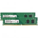 Transcend JM2666HLG-16GK 16GB KIT JM DDR4 2666 U-DIMM 1Rx16 1Gx16 CL19 1.2V
