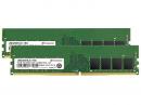 Transcend JM3200HLE-32GK 32GB KIT JM DDR4 3200MHz U-DIMM 1Rx8 2Gx8 CL22 1.2V