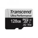 Transcend TS128GUSD340S microSDXC Class10 UHS-I U3 V30 A2 128GB (SDカード変換アダプタ付き)