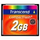 Transcend TS2GCF133 2GB コンパクトフラッシュカード (133x、TYPE I)