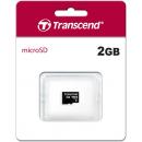 Transcend TS2GUSDC 2GB microSDカード 変換アダプタ無しモデル 永久保証