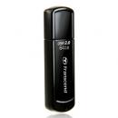 Transcend TS32GJF350 USBメモリー USB2.0 キャップ式 32GB ブラック