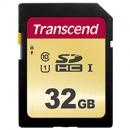 Transcend TS32GSDC500S SDHCカード Class10 UHS-I U1 MLC搭載 32GB