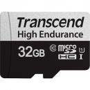 Transcend TS32GUSD350V 高耐久 microSDHC Class10 UHS-I U1 32GB (SDカード変換アダプタ付き)