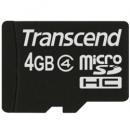 Transcend TS4GUSDC4 4GB microSDHCカード (Class 4、NoBox & Adapter)