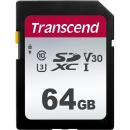 Transcend TS64GSDC300S SDXCカード Class10 UHS-I U1 V10 64GB