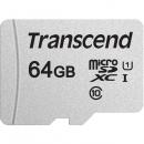 Transcend TS64GUSD300S 64GB UHS-I U1 microSDXC Card w/o Adapter (TLC)