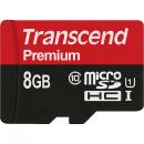 Transcend TS8GUSDCU1 8GB microSDHC Class10 UHS-Iカード