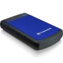 Transcend TS1TSJ25H3B 2.5インチ ポータブルHDD StoreJet 25H3 (USB3.0) 1TB ネイビーブルー