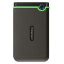 Transcend TS2TSJ25M3S 2TB Slim StoreJet 25M3 Portable HDD グレー/ライムグリーン