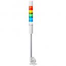 パトライト LR4-502QJBW-RYGBC LR4シグナル・タワー積層信号灯Φ40
