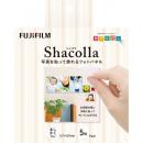 FUJIFILM WD KABE-AL 127ﾏｼｶｸ 5P 『壁アルバム』用フォトパネル shacolla（シャコラ） 壁タイプ ましかくサイズ（127×127mm） 5パック