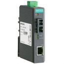 MOXA IMC-21-S-SC 10/100BaseT（X）⇔100BaseFXメディアコンバータ、シングルSC