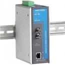 MOXA IMC-P101-M-ST-T PoE 10/100BaseT（X）⇒100BaseFXメディアコンバータ、マルチST、Tモデル