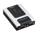 MOXA NPort 6250-S-SC-T 2ポートRS-232C/422/485⇒1 シングルモードファイバー イーサネットセキュアターミナルサーバ Tモデル