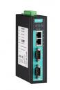 MOXA NPort IA5250A-T-IEX IA用 2ポート RS-232C/422/485デバイスサーバ Tモデル IECEx認証