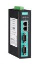 MOXA NPort IA5250AI-T-IEX IA用 2ポート RS-232C/422/485デバイスサーバ 2KVアイソレーション Tモデル IECEx認証