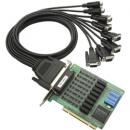 MOXA CP-118U-I 8ポート RS-232C/422/485 ユニバーサルPCIボード、光絶縁