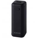 ELECOM DE-KD01BK モバイルバッテリー/乾電池式/USB-A 1ポート/単3電池4本付属/ブラック