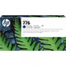 日本HP 1XB04A HP776インクカートリッジ クロマティックブルー1L