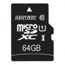 ADTEC AD-MRXAM64G/U1 microSDXCカード 64GB UHS-I Class10 SD変換Adapter付