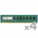 ADTEC ADS10600D-R4GD4 DDR3-1333 240pin RDIMM 4GB×4枚 デュアルランク