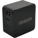 ADTEC APD-A065AC-BK Power Delivery対応 GaN AC充電器/65W/USB Type-A 1ポート Type-C 1ポート/ブラック