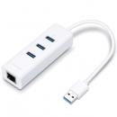 TP-LINK UE330 USB3.0対応 ギガビット有線LANアダプタ + USB3.0ハブ 3ポート