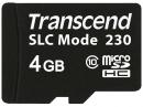 トランセンド TS4GUSD230I 超高耐久 産業用/業務用 SLCモード 組込向けmicroSDHCカード 4GB Class10 温度拡張品