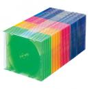 サンワサプライ FCD-PU50MXN2 Blu-ray・DVD・CDケース（スリムタイプ・50枚セット・5色ミックス）