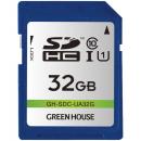 グリーンハウス GH-SDC-UA32G SDHCメモリーカード UHS-I クラス10 32GB