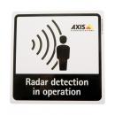 アクシス 01551-001 RADAR DETECTION STICKER EN 10PCS