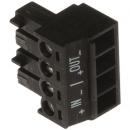 アクシス 5505-291 AXIS CONN A 4P3.81 STR IN/OUT 10P