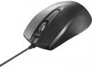 BUFFALO BSMBU110BK 3ボタン 有線 BlueLED 高耐久 抗菌 マウス ブラック