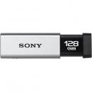 Sony USM128GT S USB3.0対応 ノックスライド式高速USBメモリー 128GB キャップレス シルバー