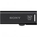 Sony USM32GR B USB2.0対応 スライドアップ式USBメモリー ポケットビット 32GB ブラック キャップレス