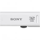 Sony USM32GR W USB2.0対応 スライドアップ式USBメモリー ポケットビット 32GB ホワイト キャップレス