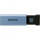 Sony USM32GT L USB3.0対応 ノックスライド式高速USBメモリー 32GB キャップレス ブルー